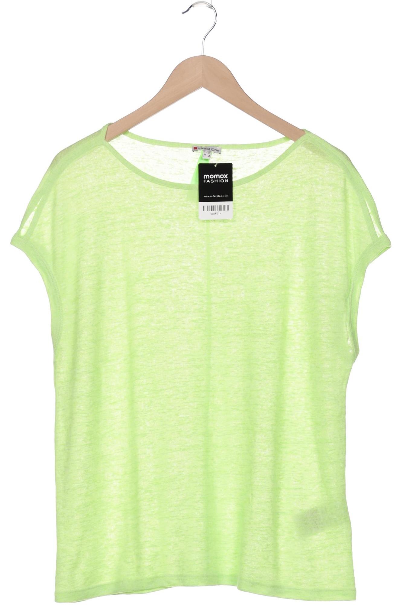 

Street One Damen T-Shirt, hellgrün, Gr. 42