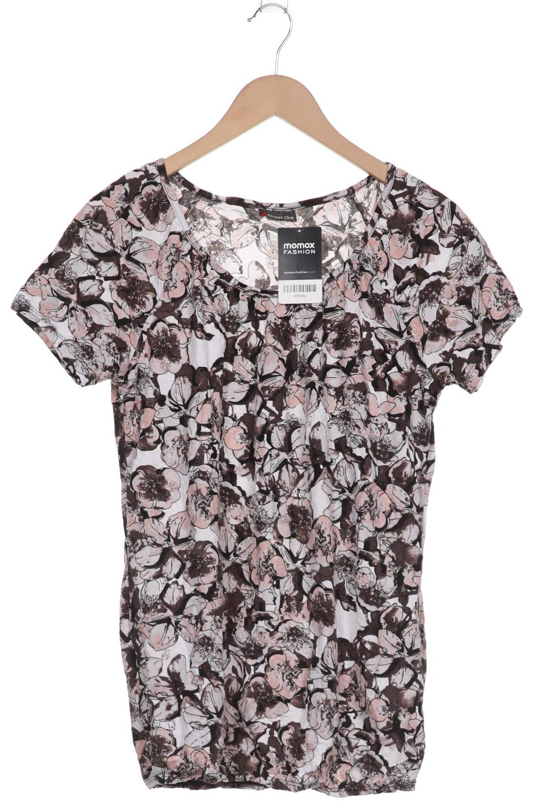 

Street One Damen T-Shirt, mehrfarbig, Gr. 40