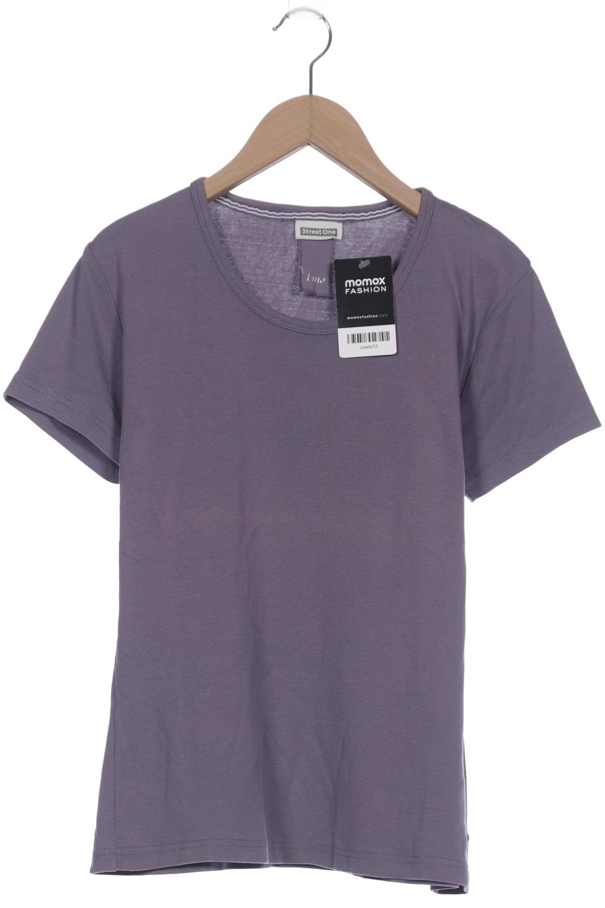 

Street One Damen T-Shirt, flieder, Gr. 42
