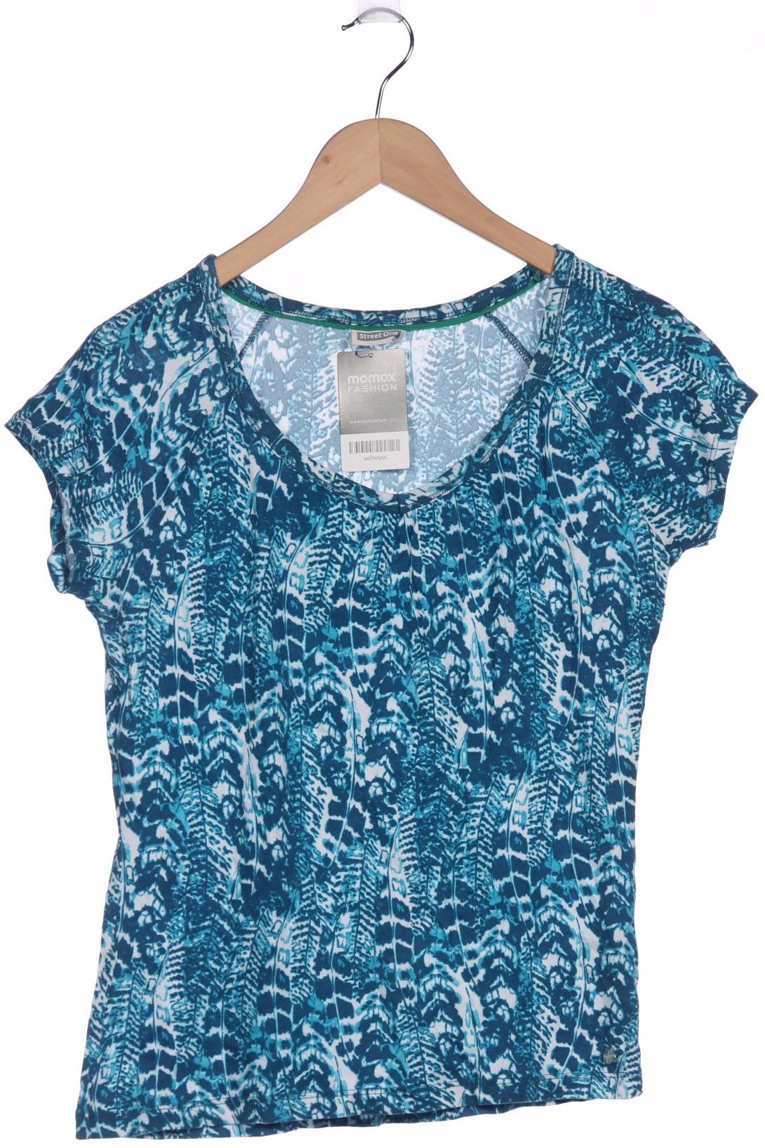 

Street One Damen T-Shirt, blau, Gr. 40