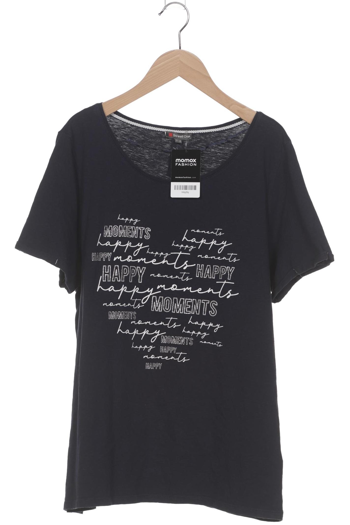 

Street One Damen T-Shirt, marineblau, Gr. 44