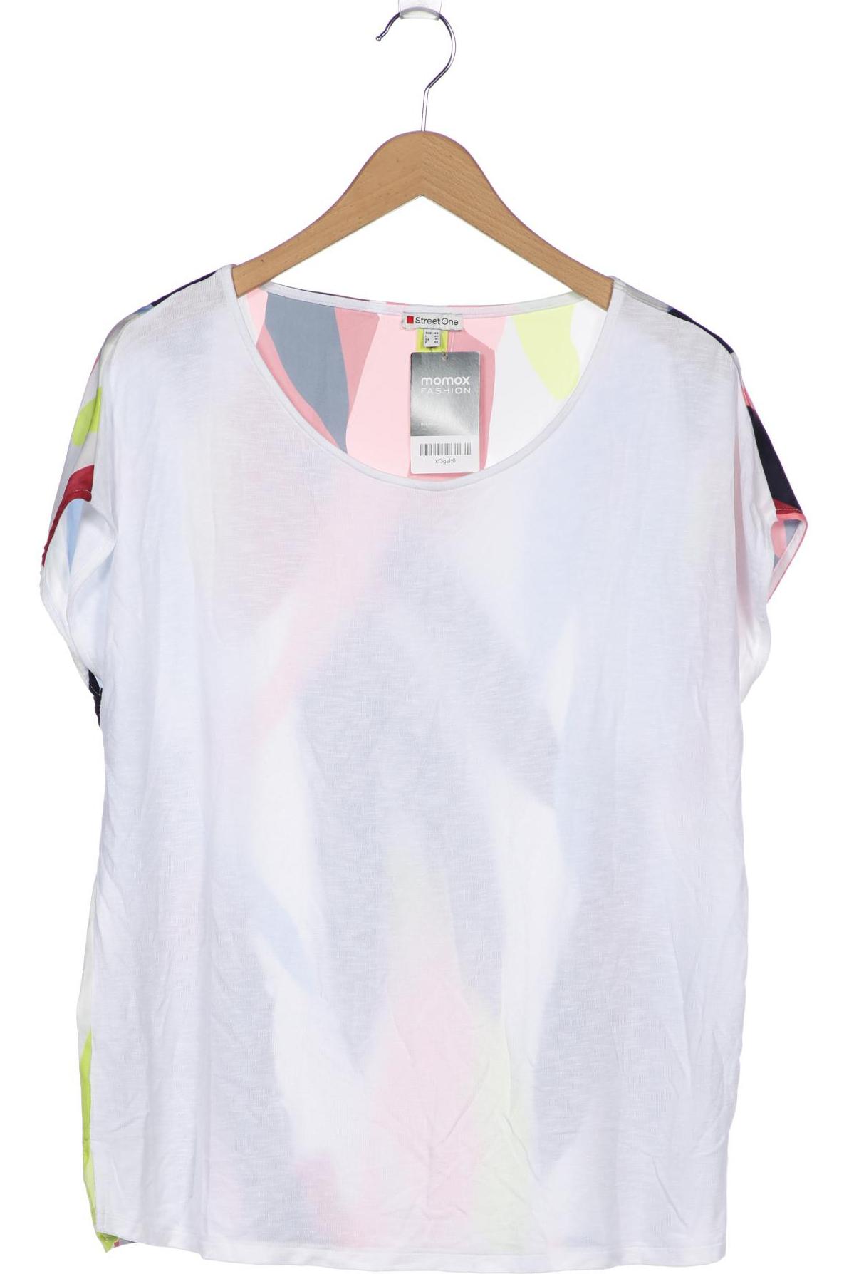 

Street One Damen T-Shirt, weiß, Gr. 44