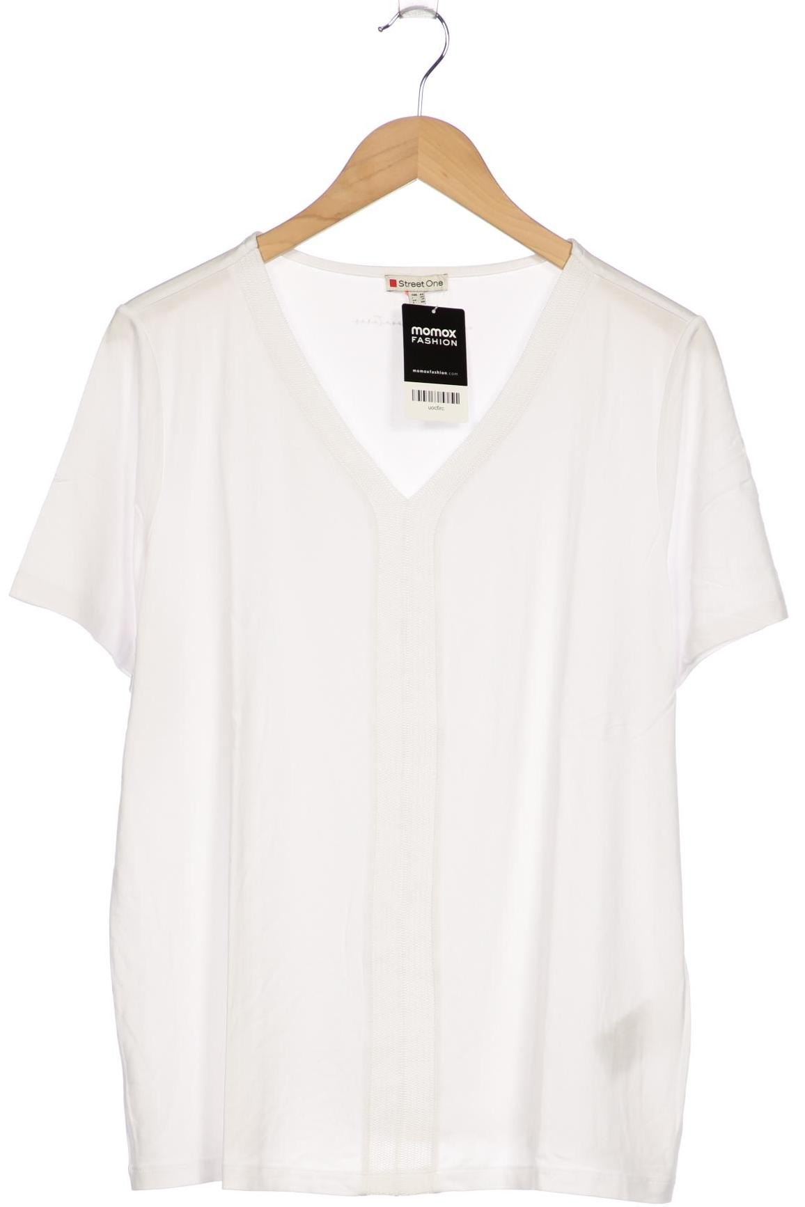 

Street One Damen T-Shirt, weiß, Gr. 44