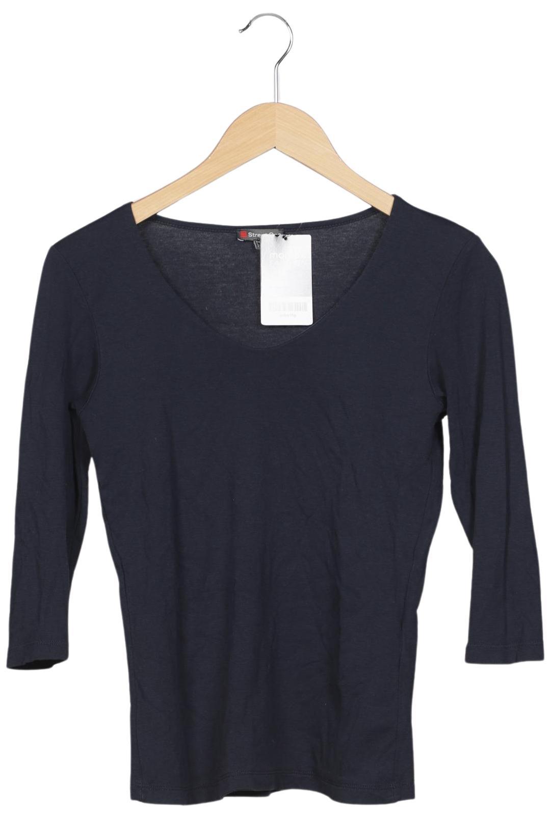 

Street One Damen Langarmshirt, marineblau, Gr. 34