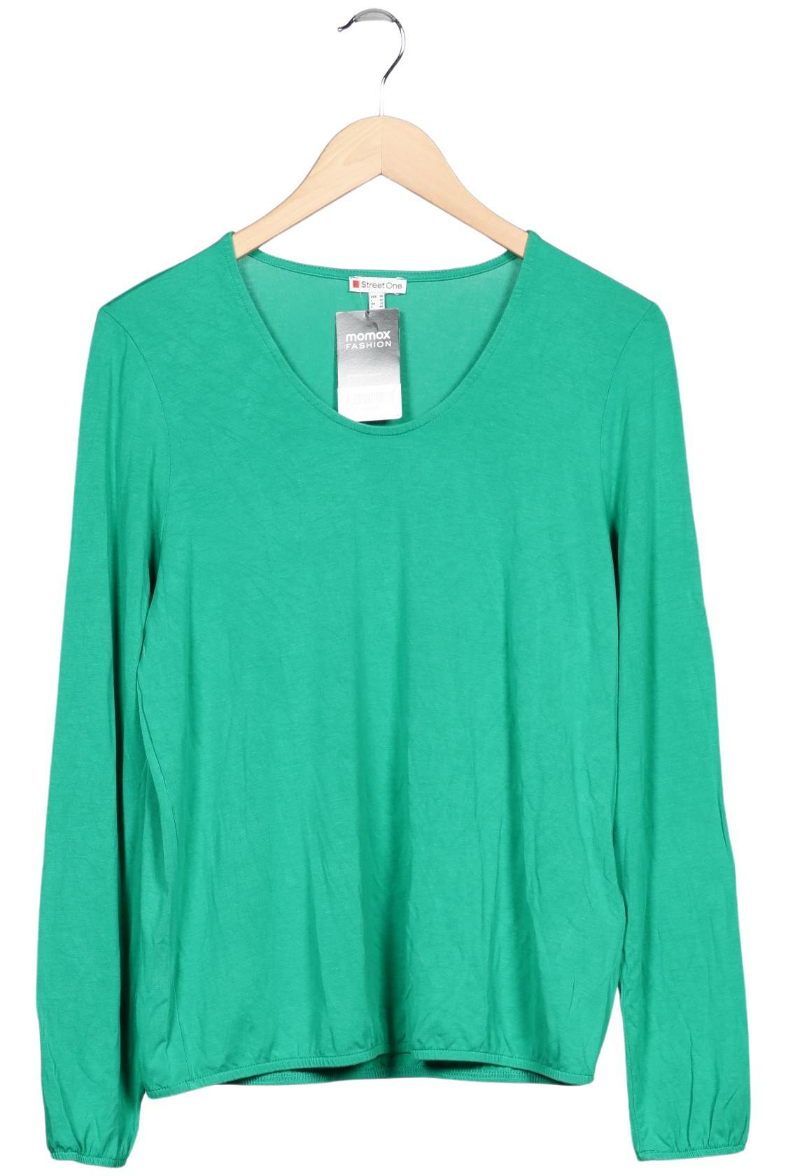 

Street One Damen Langarmshirt, grün, Gr. 38