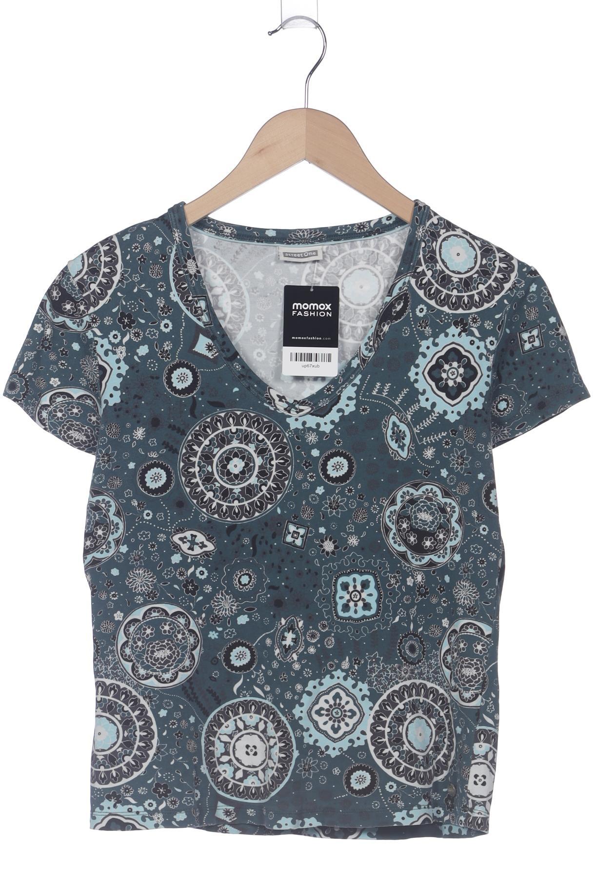 

Street One Damen T-Shirt, türkis, Gr. 42