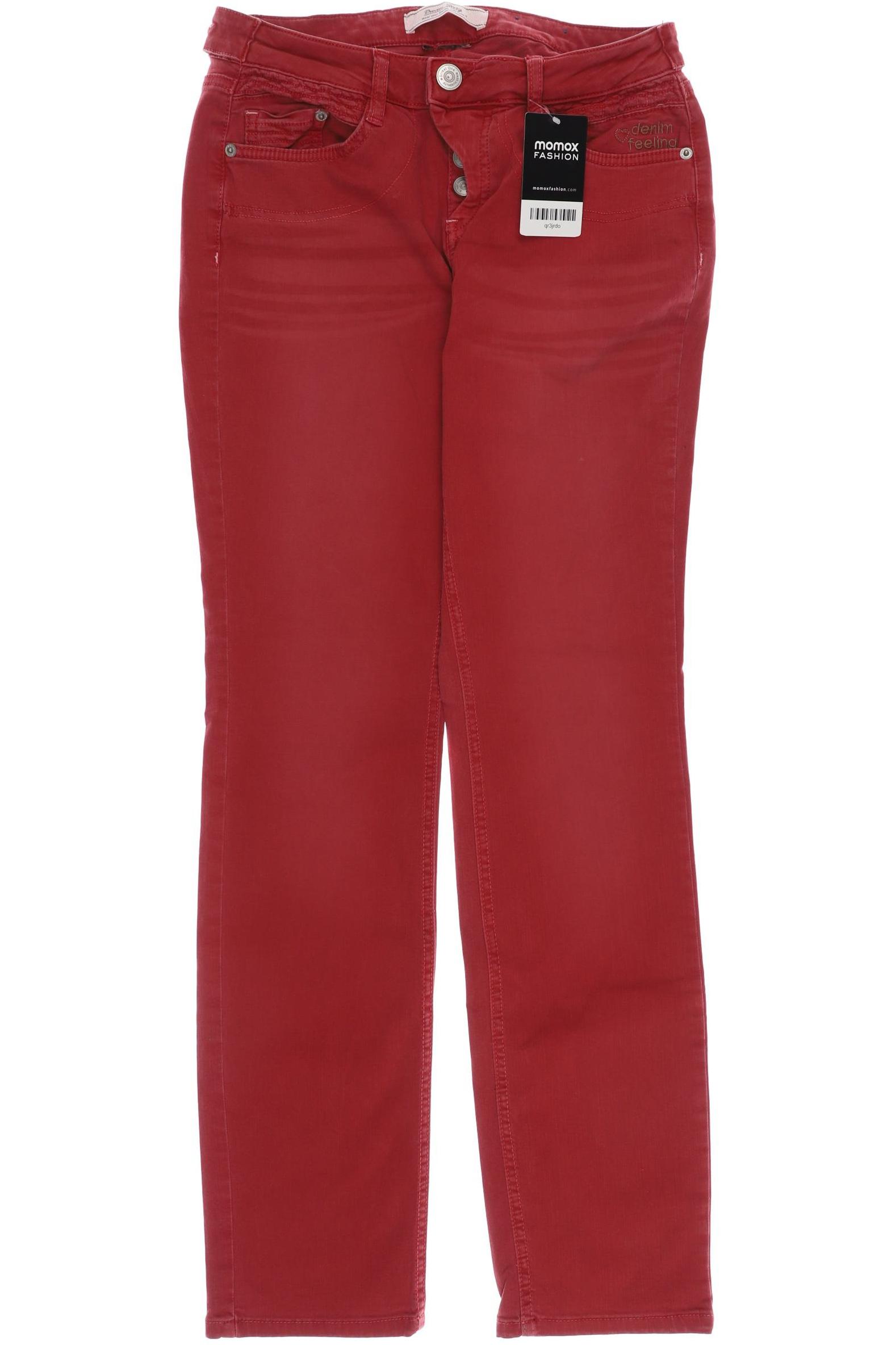 

Street One Damen Jeans, rot, Gr. 25