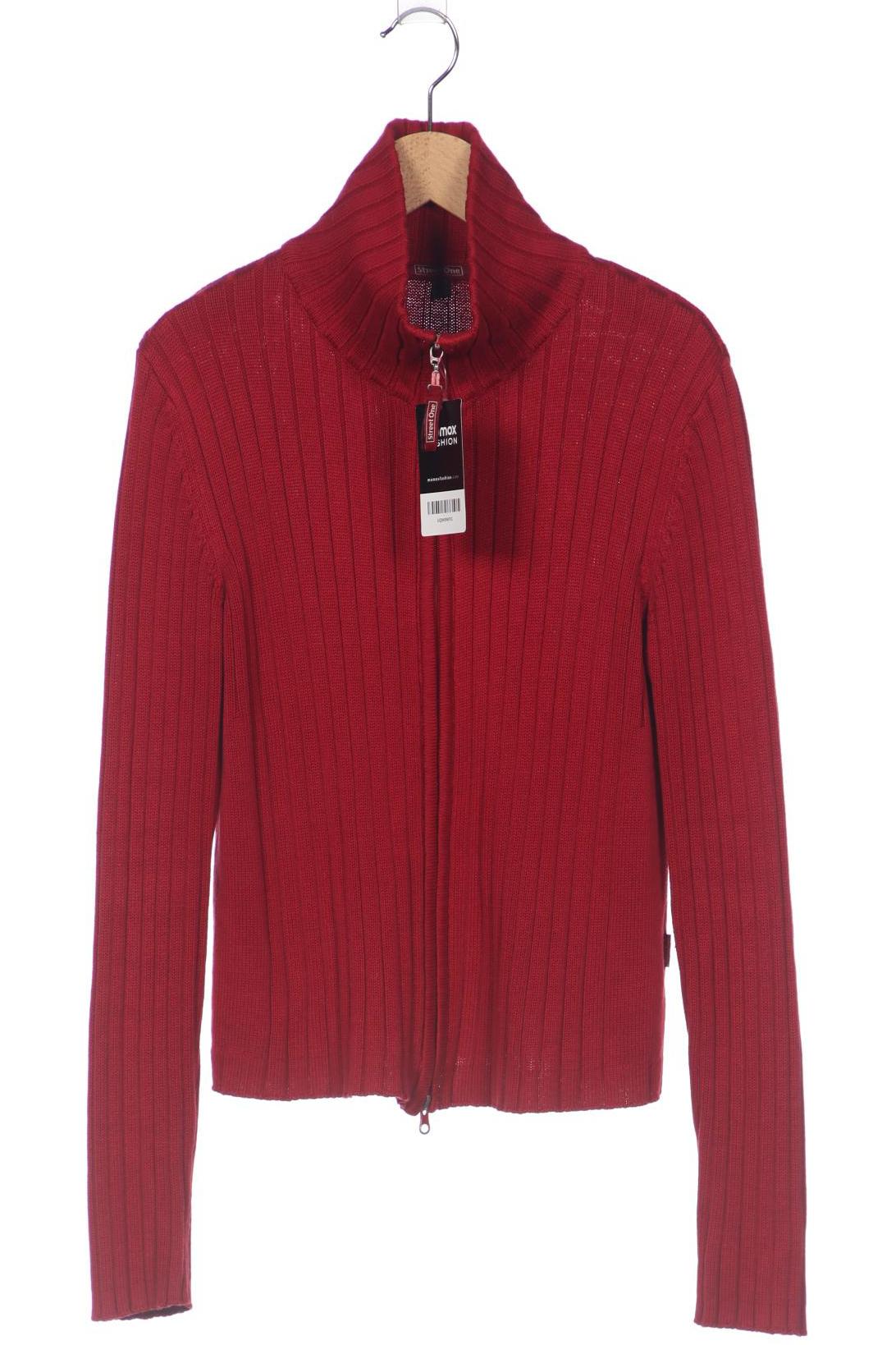 

Street One Damen Strickjacke, rot, Gr. 38