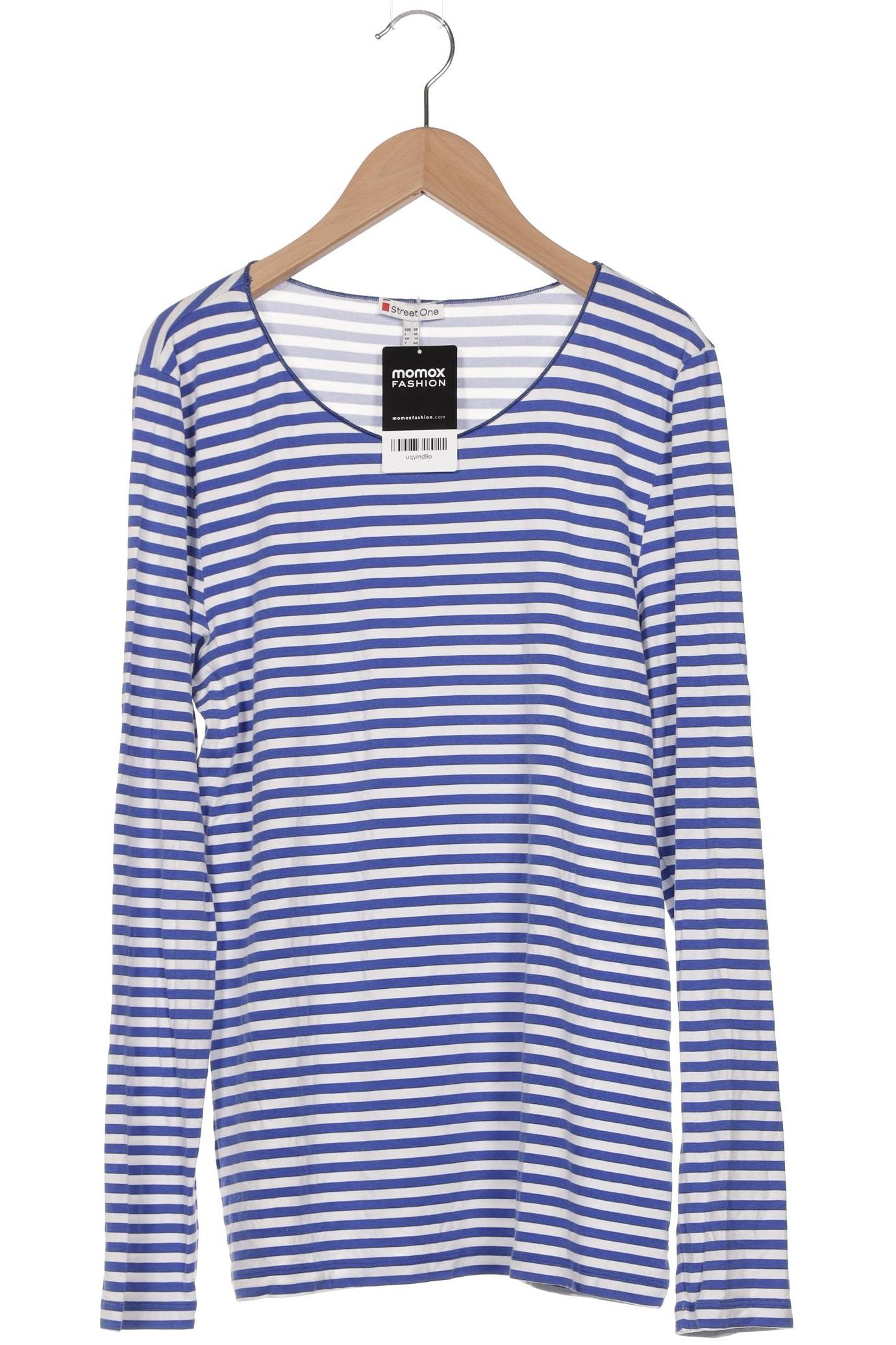 

Street One Damen Langarmshirt, blau, Gr. 40