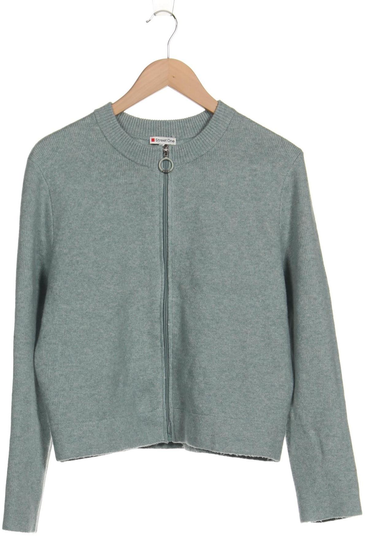 

Street One Damen Strickjacke, türkis, Gr. 38