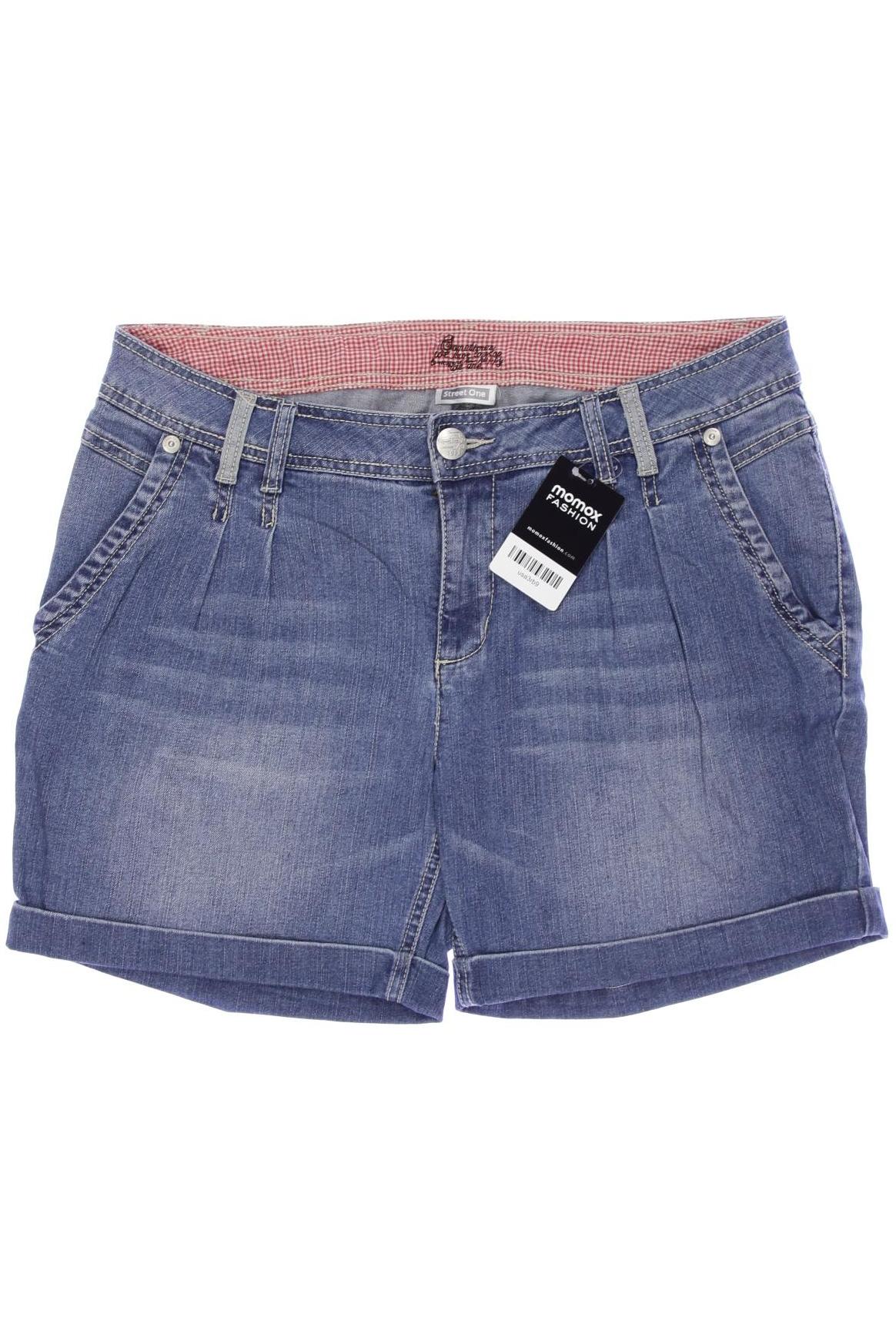 

Street One Damen Shorts, blau, Gr. 33