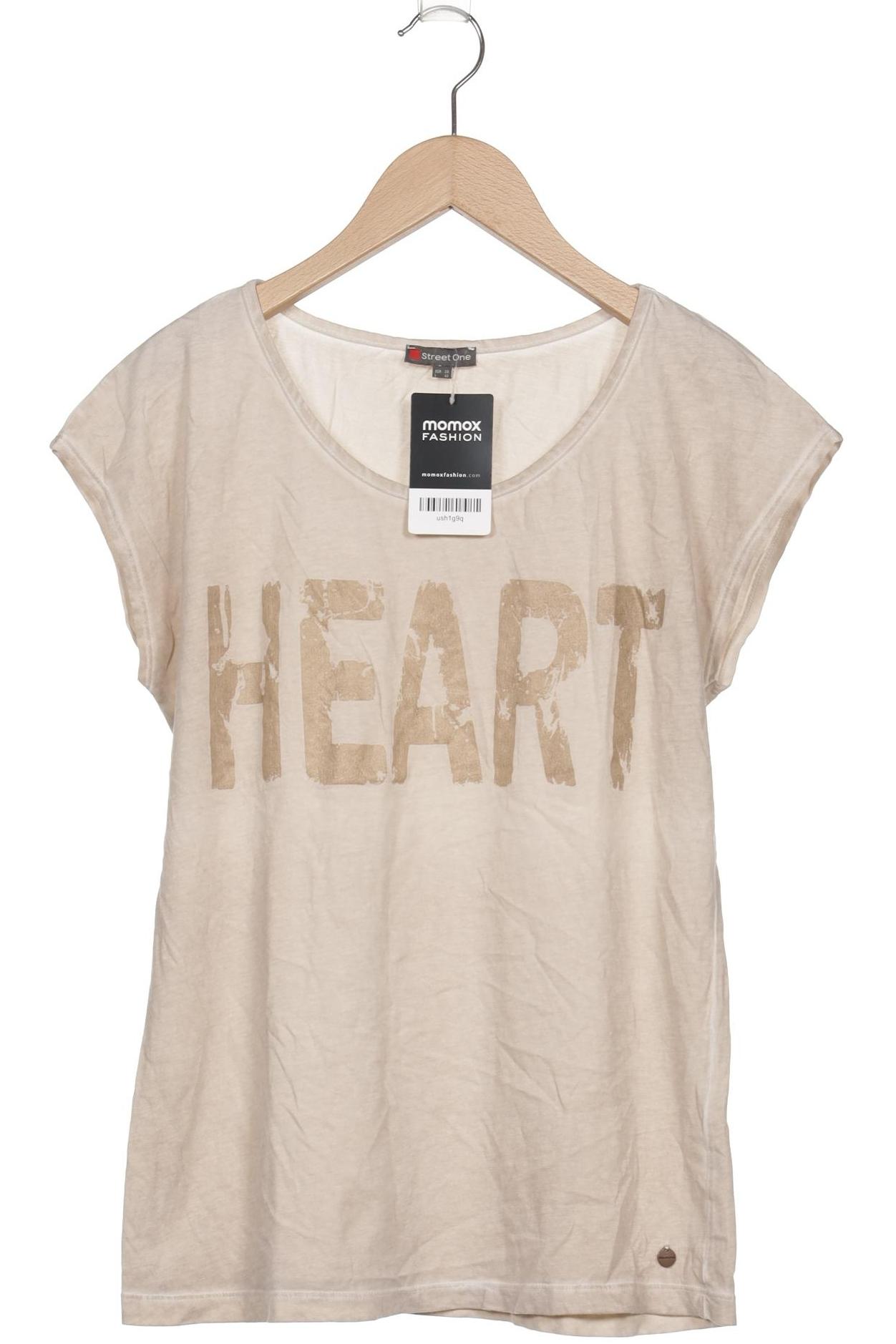 

Street One Damen T-Shirt, beige, Gr. 38