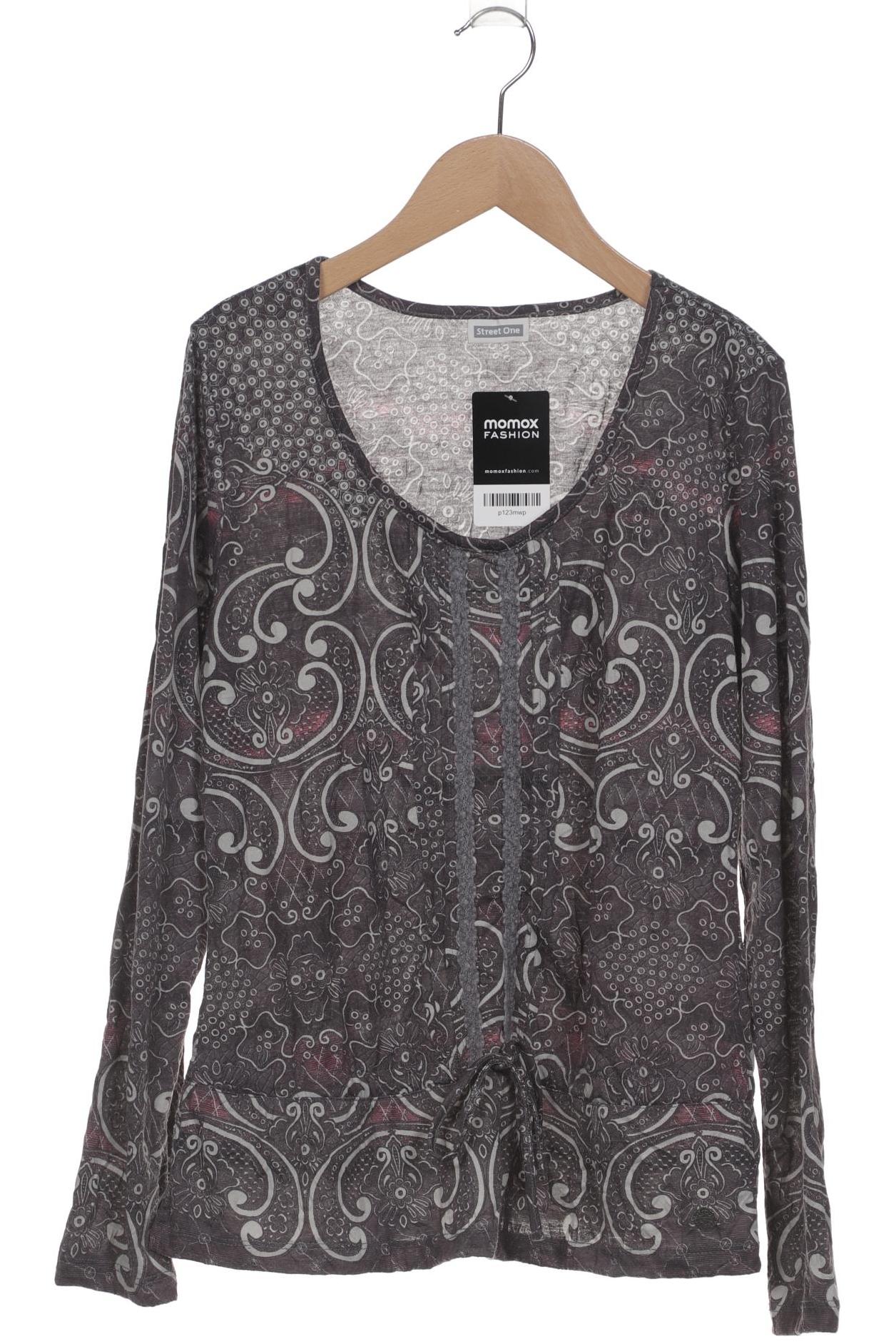 

Street One Damen Langarmshirt, grau, Gr. 38