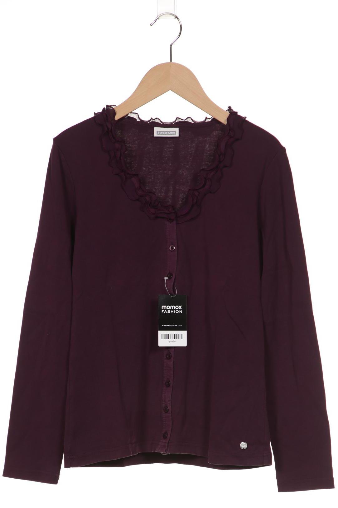 

Street One Damen Strickjacke, bordeaux, Gr. 40