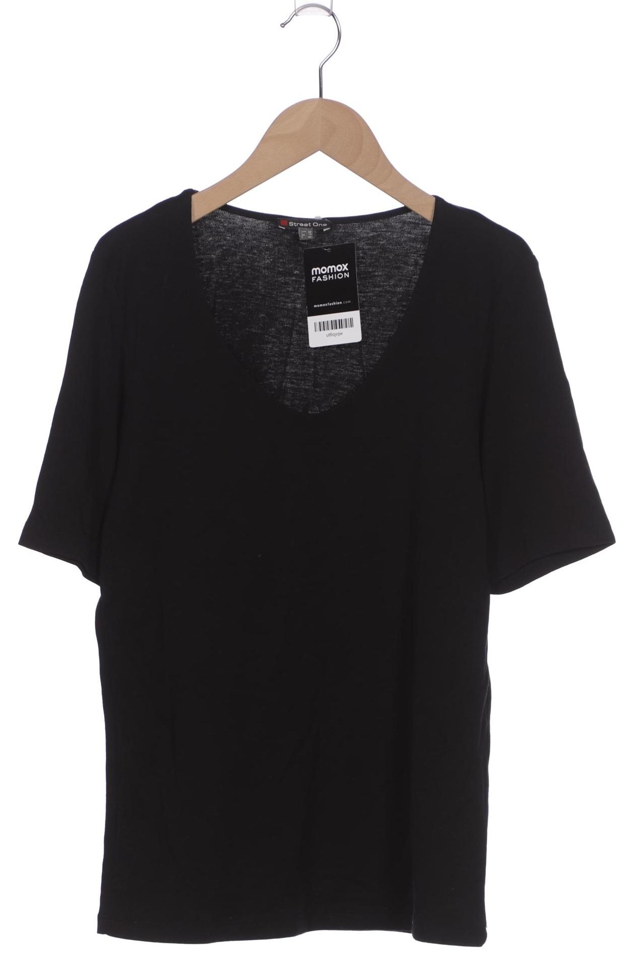 

Street One Damen T-Shirt, schwarz, Gr. 40