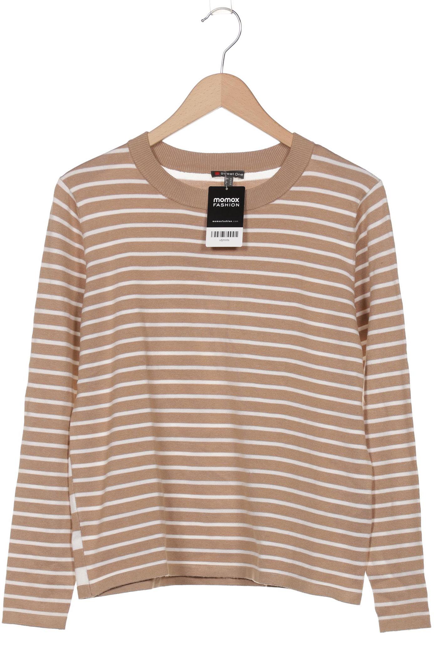 

Street One Damen Pullover, beige, Gr. 38