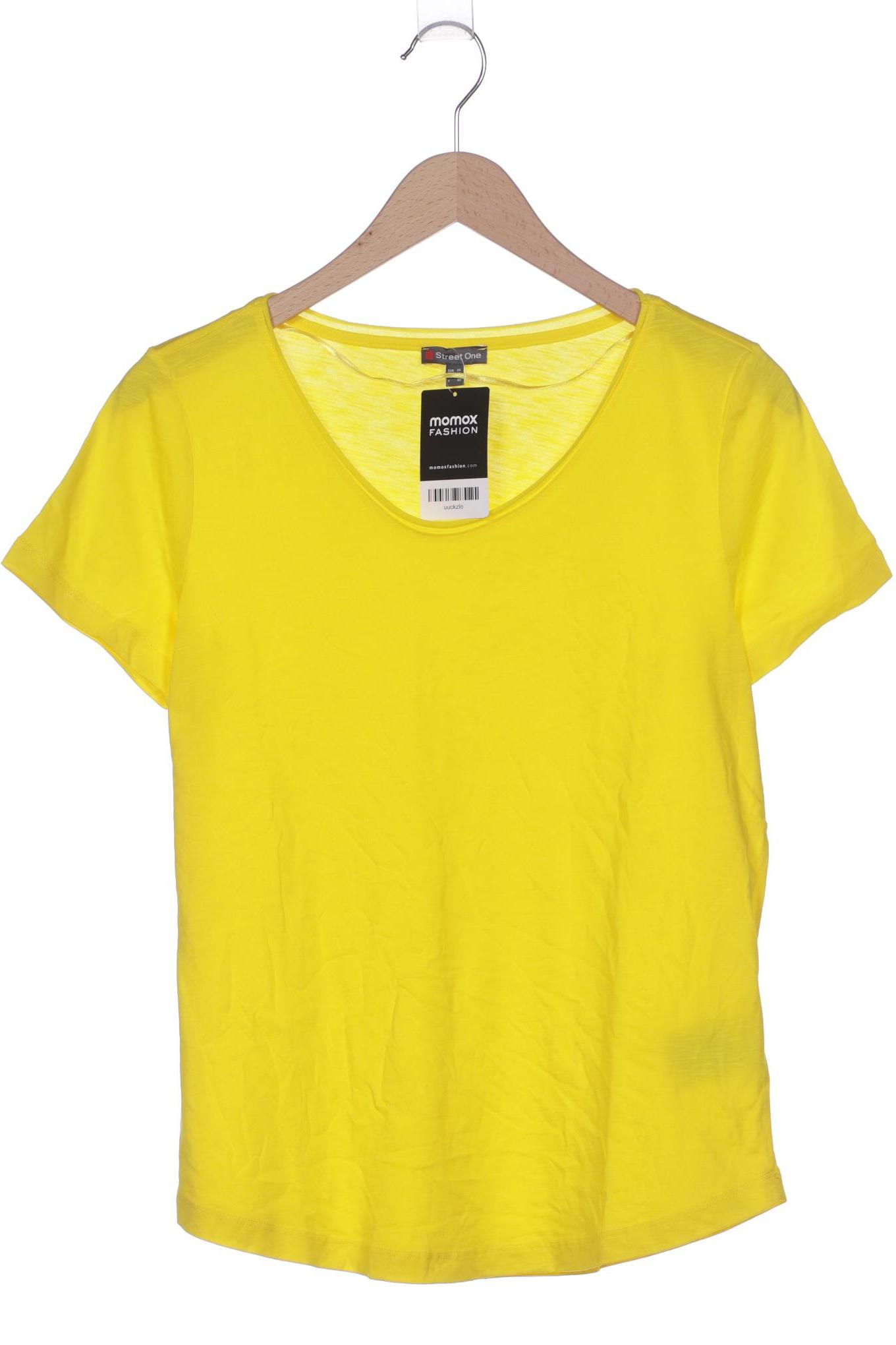 

Street One Damen T-Shirt, gelb, Gr. 38