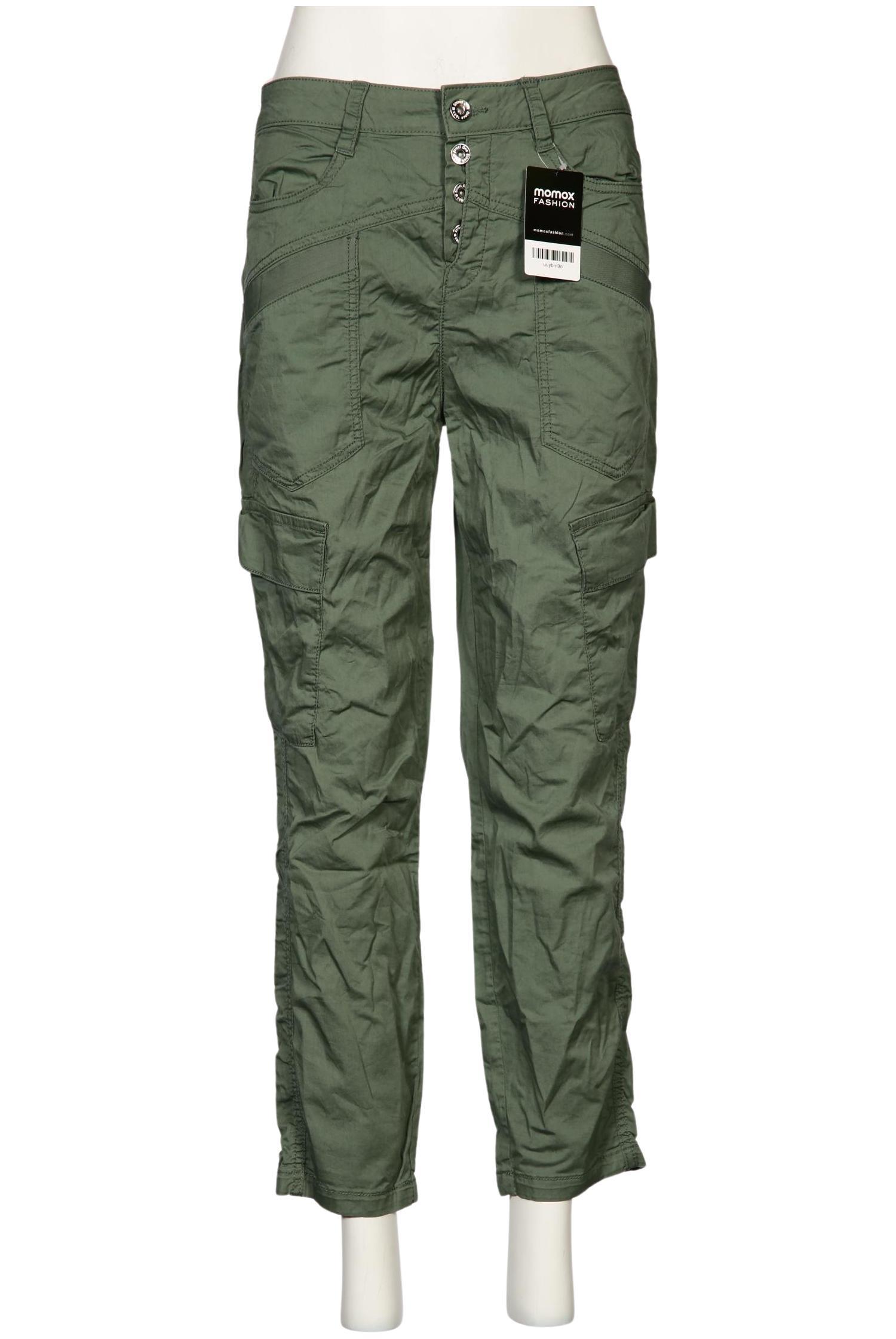 

Street One Damen Stoffhose, grün, Gr. 38