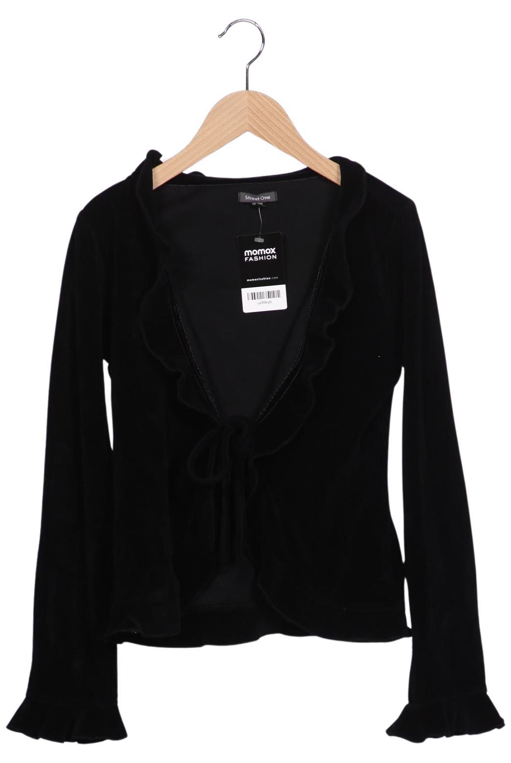 

Street One Damen Strickjacke, schwarz, Gr. 38