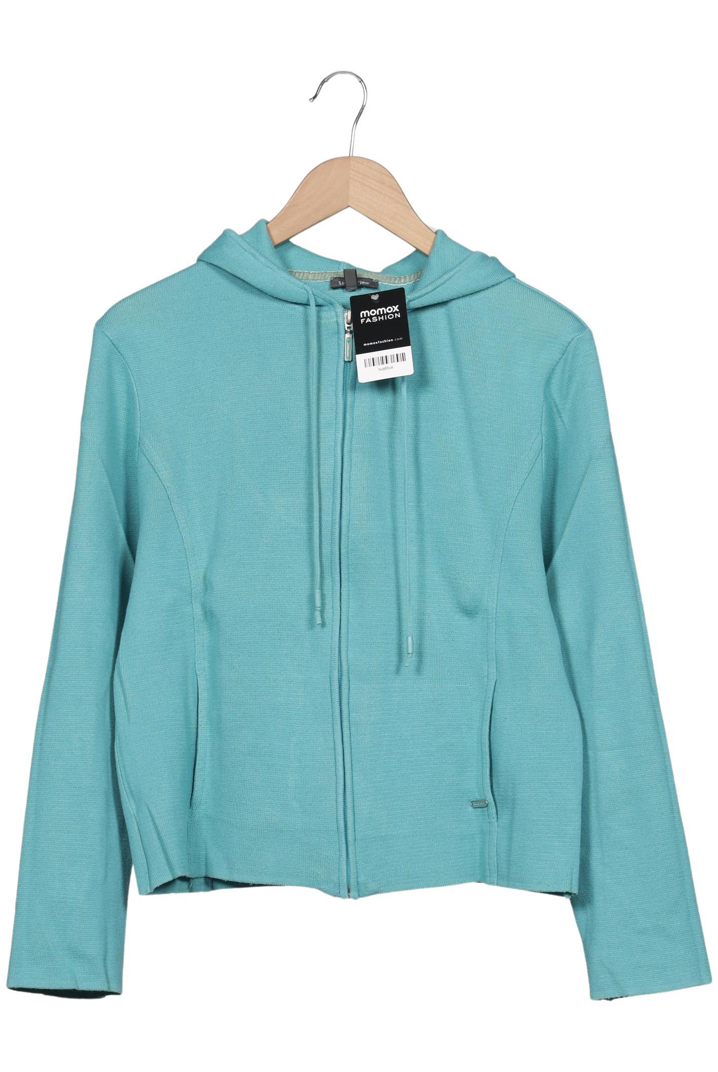 

Street One Damen Strickjacke, türkis, Gr. 44