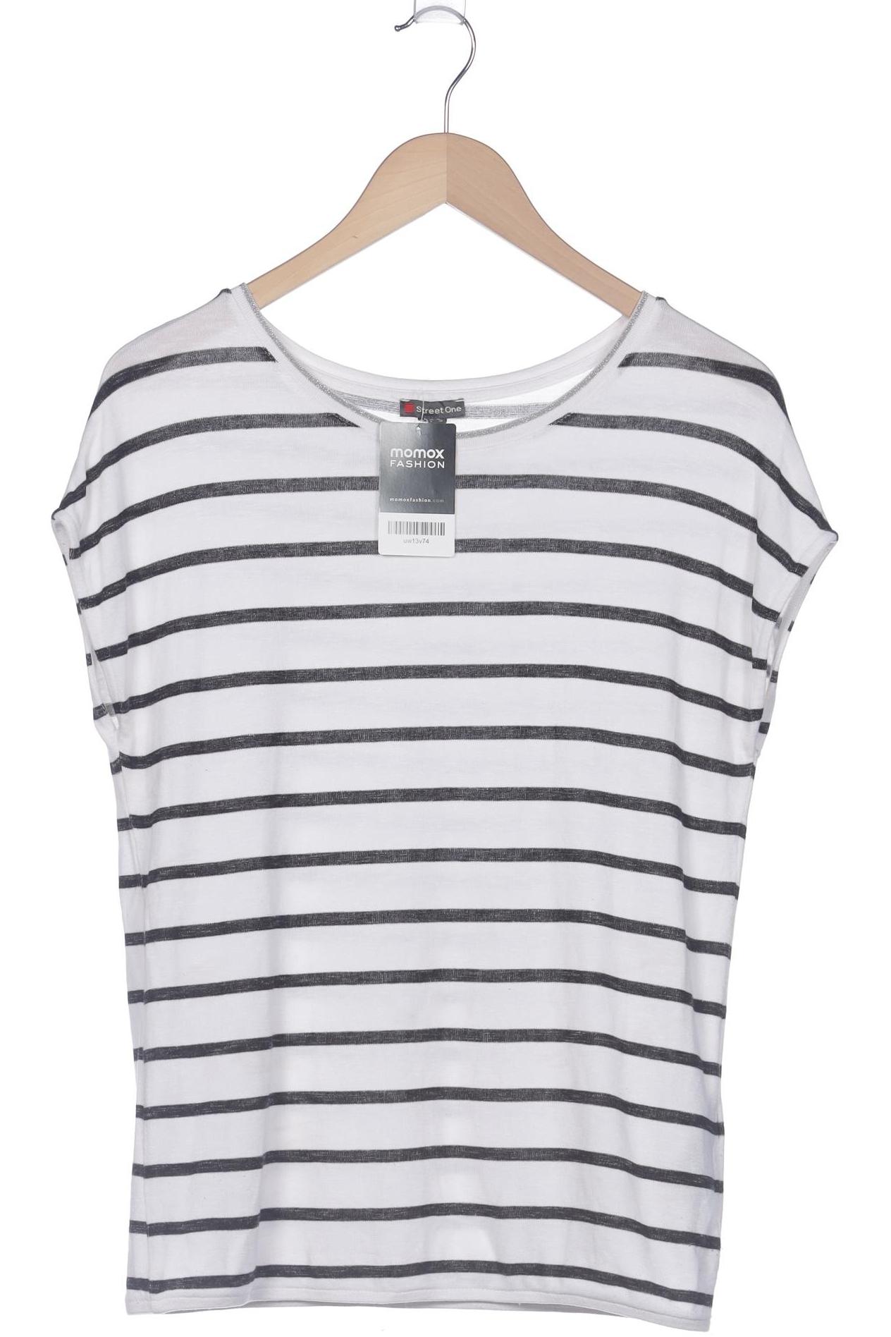 

Street One Damen T-Shirt, weiß, Gr. 36