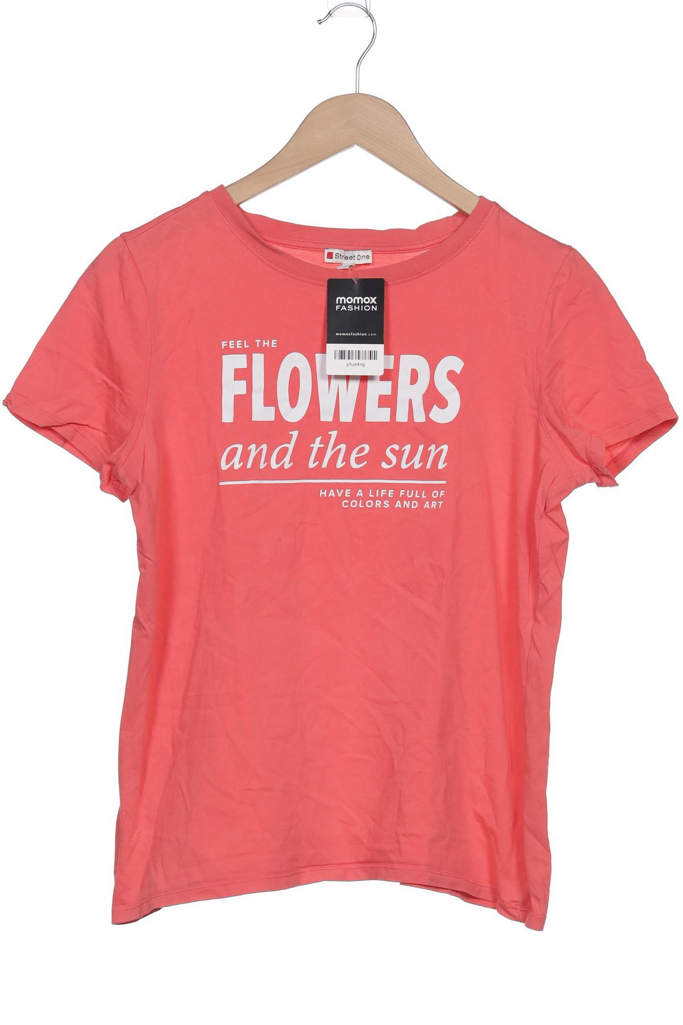

Street One Damen T-Shirt, pink, Gr. 40