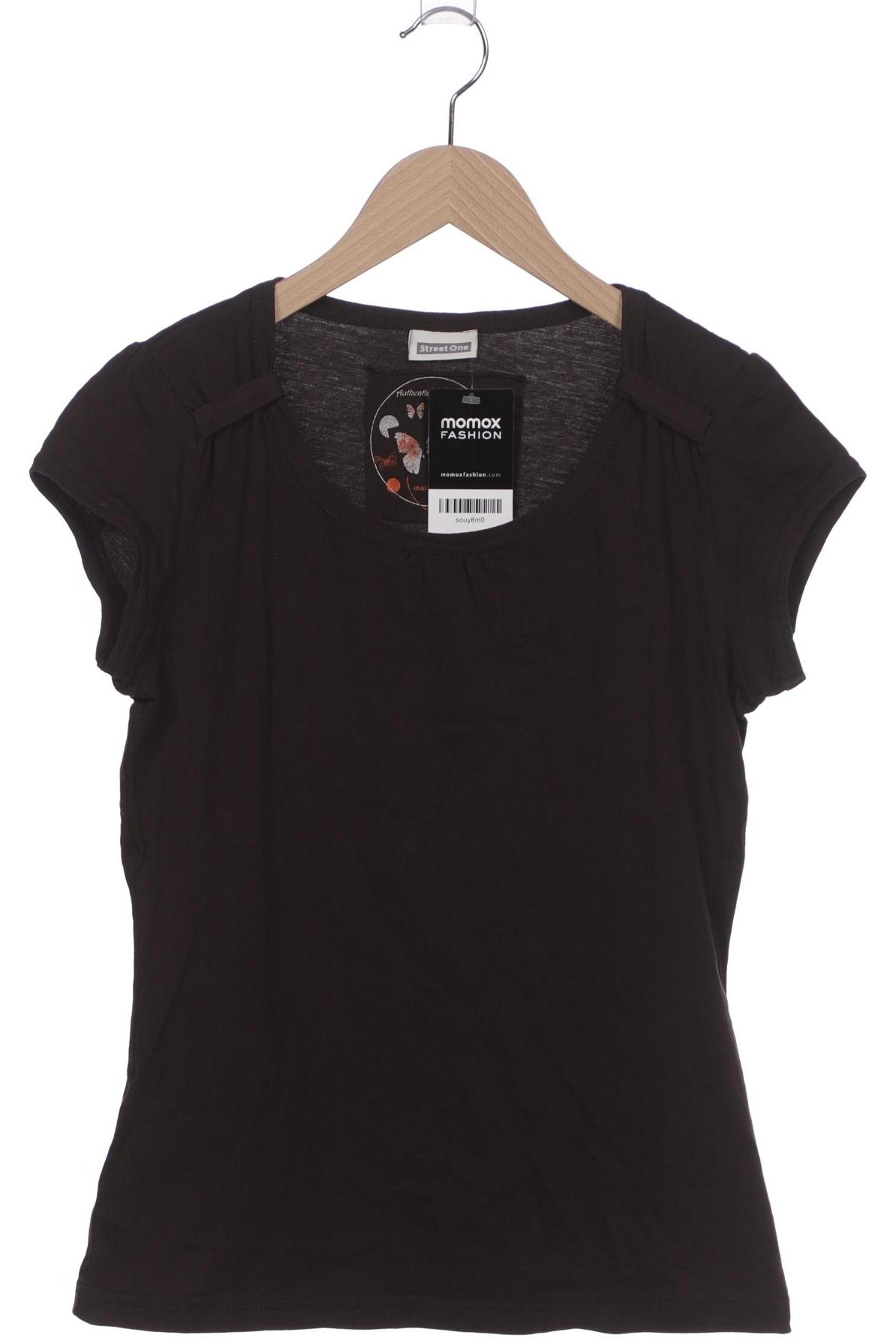 

Street One Damen T-Shirt, braun, Gr. 40