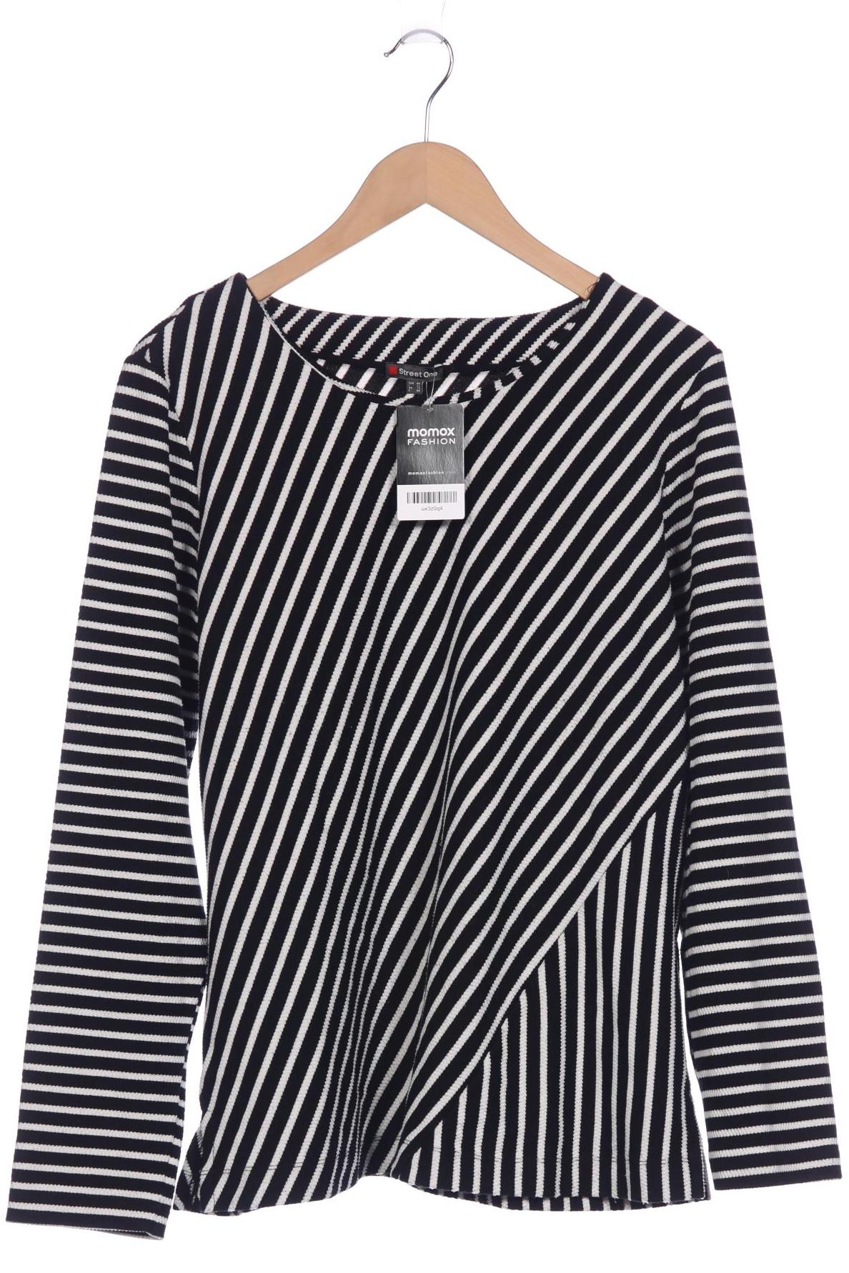 

Street One Damen Sweatshirt, schwarz, Gr. 42
