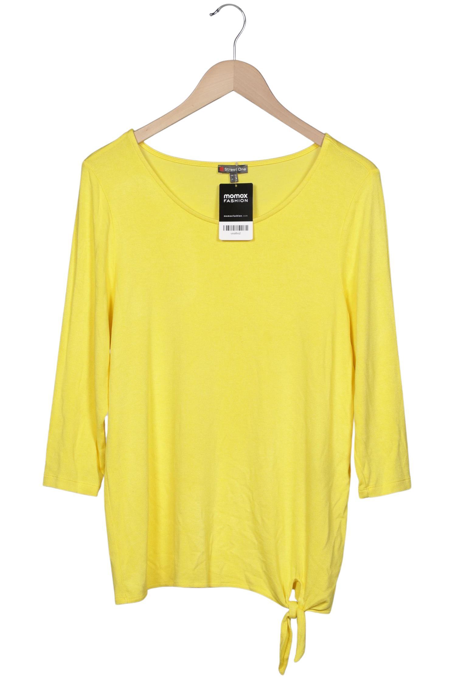 

Street One Damen Pullover, gelb, Gr. 40