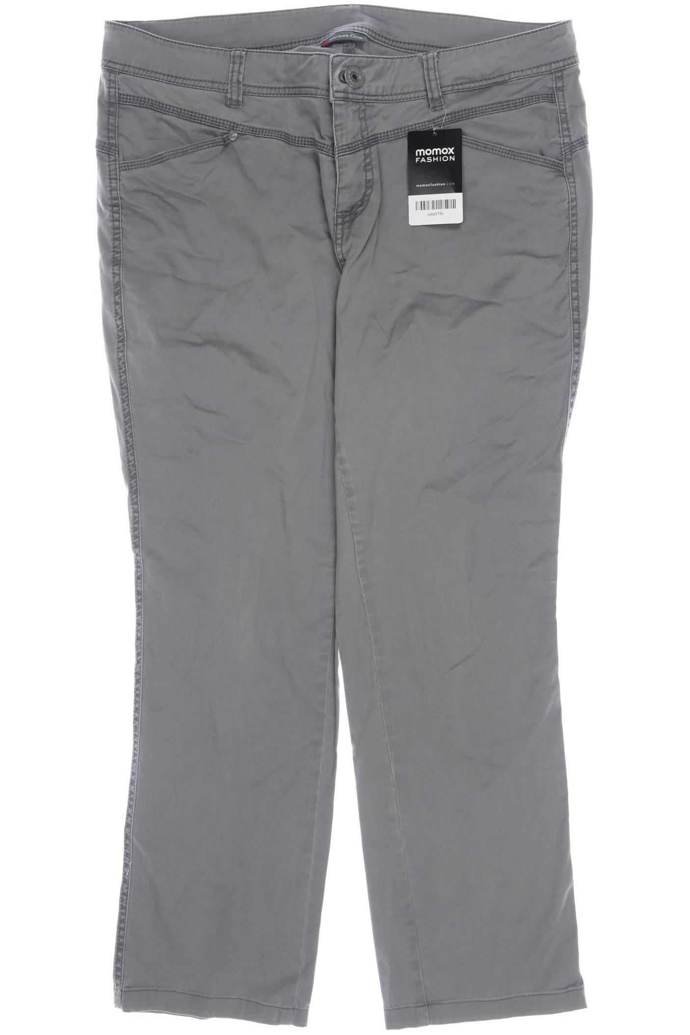

Street One Damen Stoffhose, grau, Gr. 42