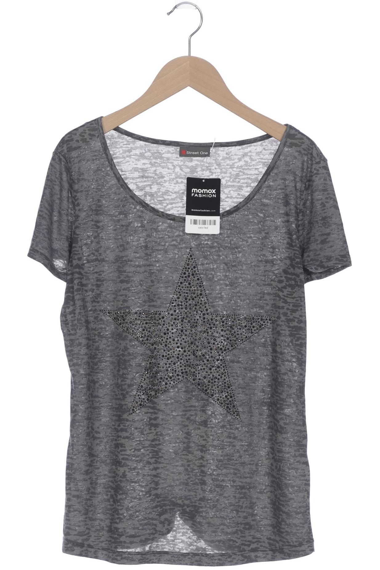 

Street One Damen T-Shirt, grau, Gr. 38