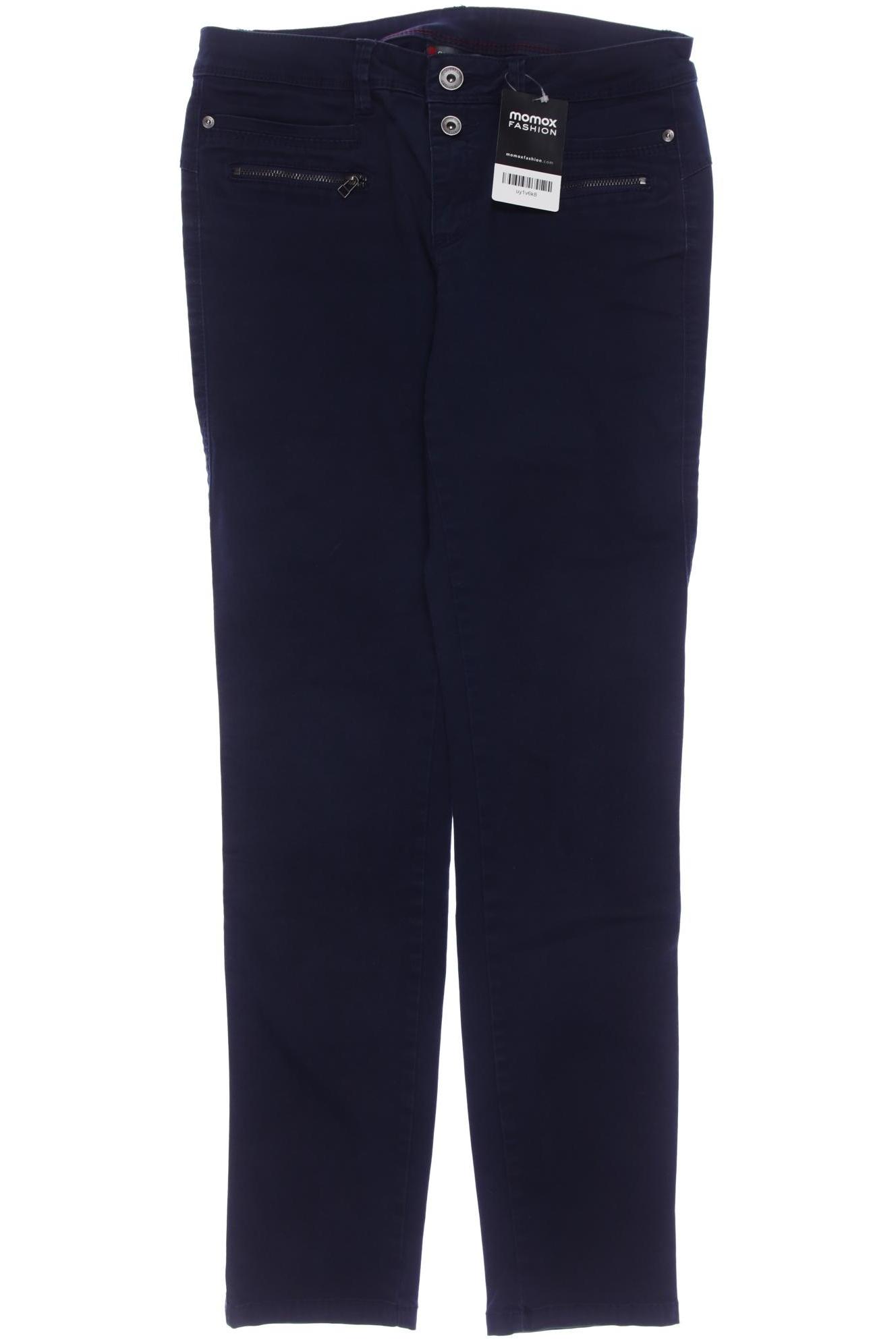 

Street One Damen Stoffhose, marineblau, Gr. 34