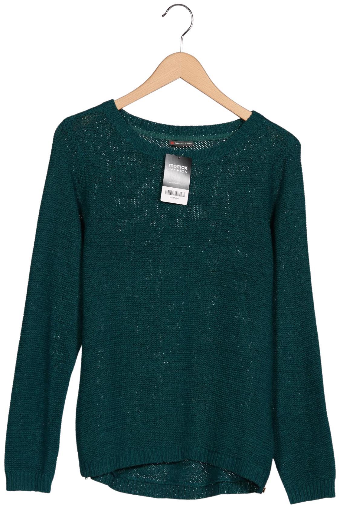 

Street One Damen Pullover, grün, Gr. 42