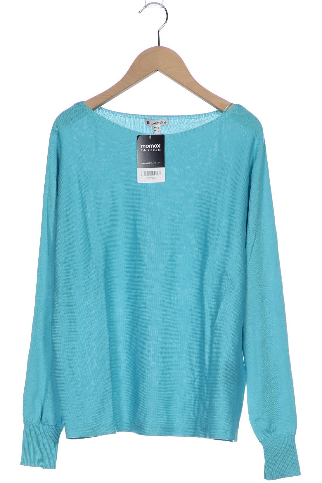 

Street One Damen Pullover, blau, Gr. 34