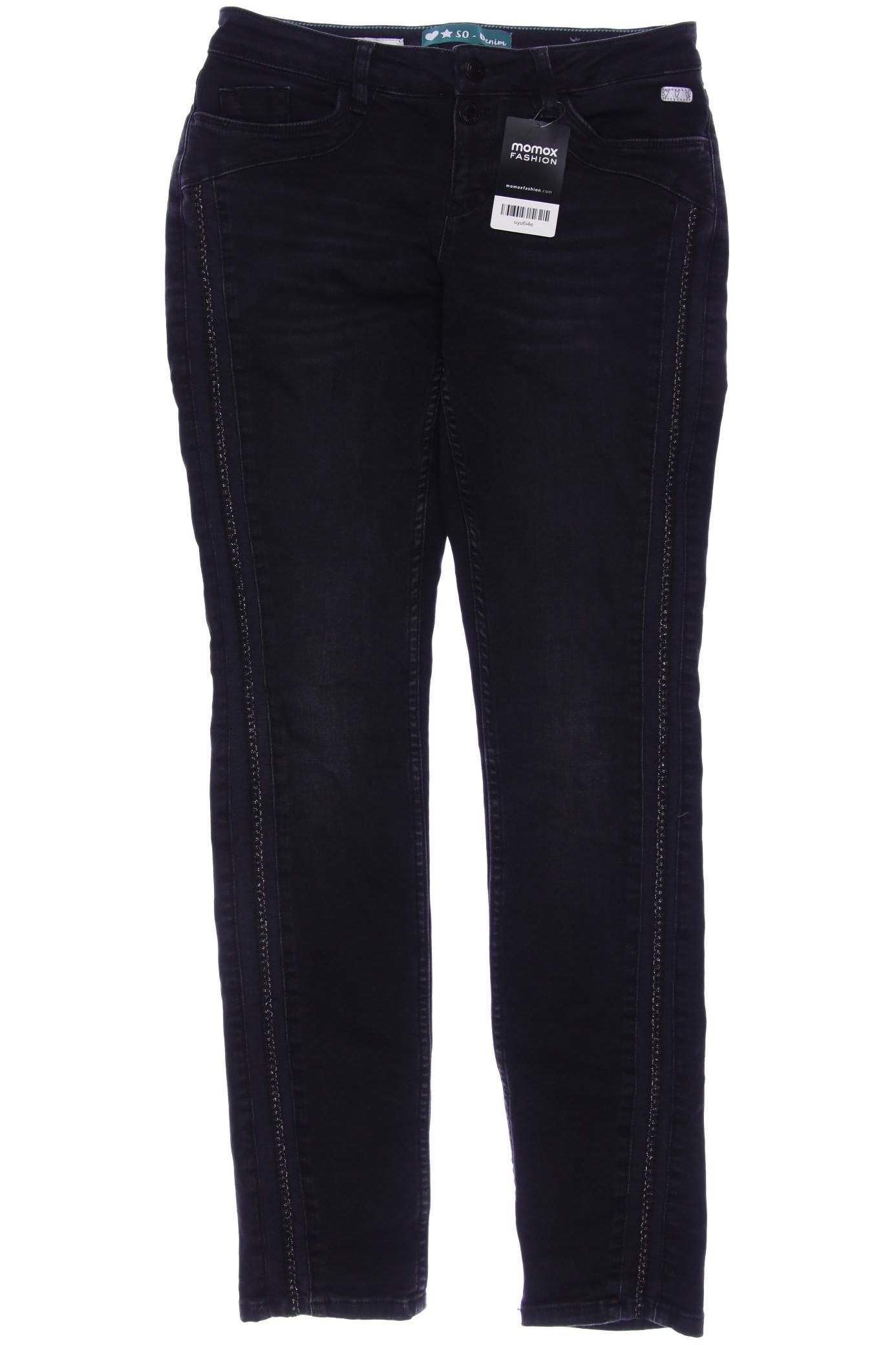 

Street One Damen Jeans, schwarz