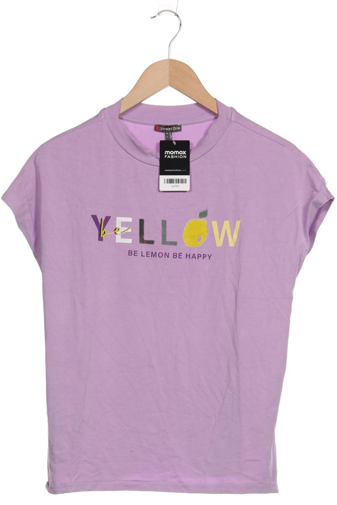 

Street One Damen T-Shirt, flieder, Gr. 36