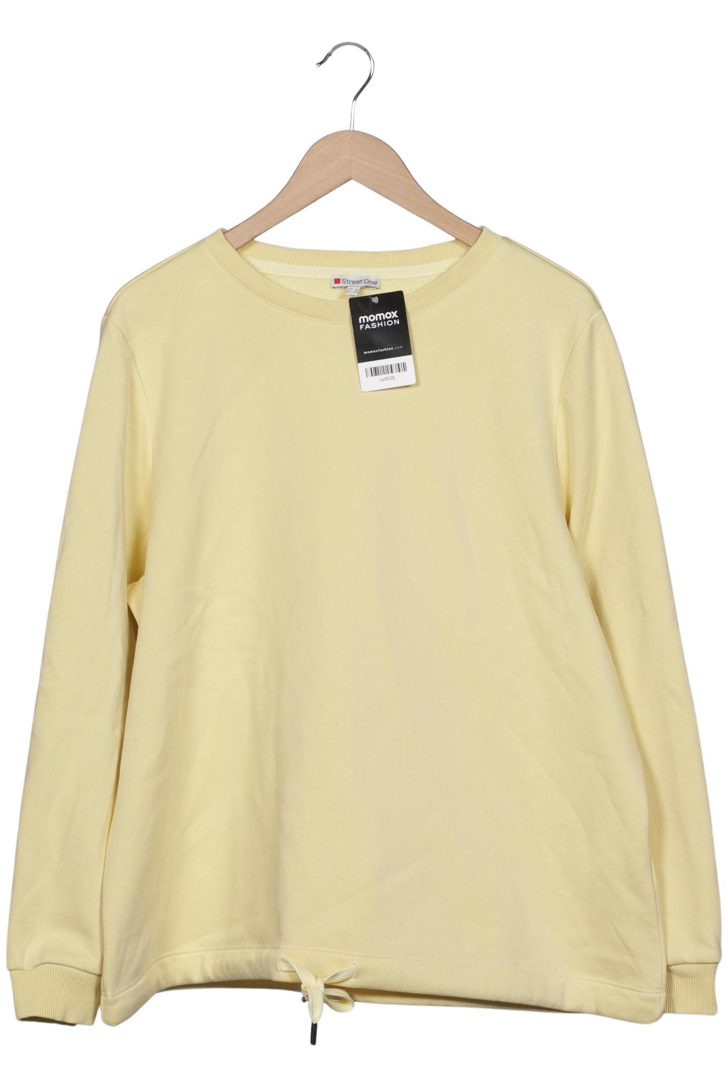 

Street One Damen Sweatshirt, gelb, Gr. 46