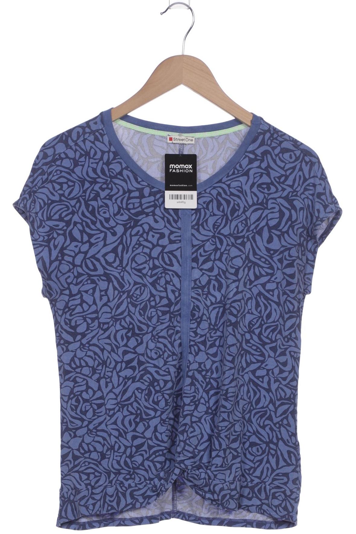 

Street One Damen T-Shirt, blau, Gr. 38