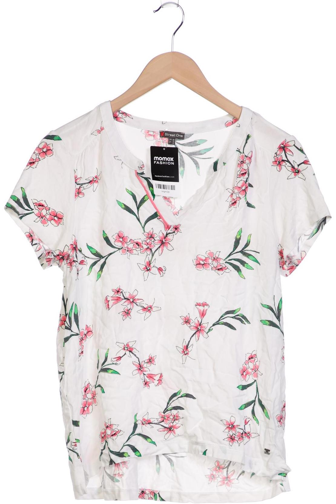 

Street One Damen T-Shirt, weiß, Gr. 40