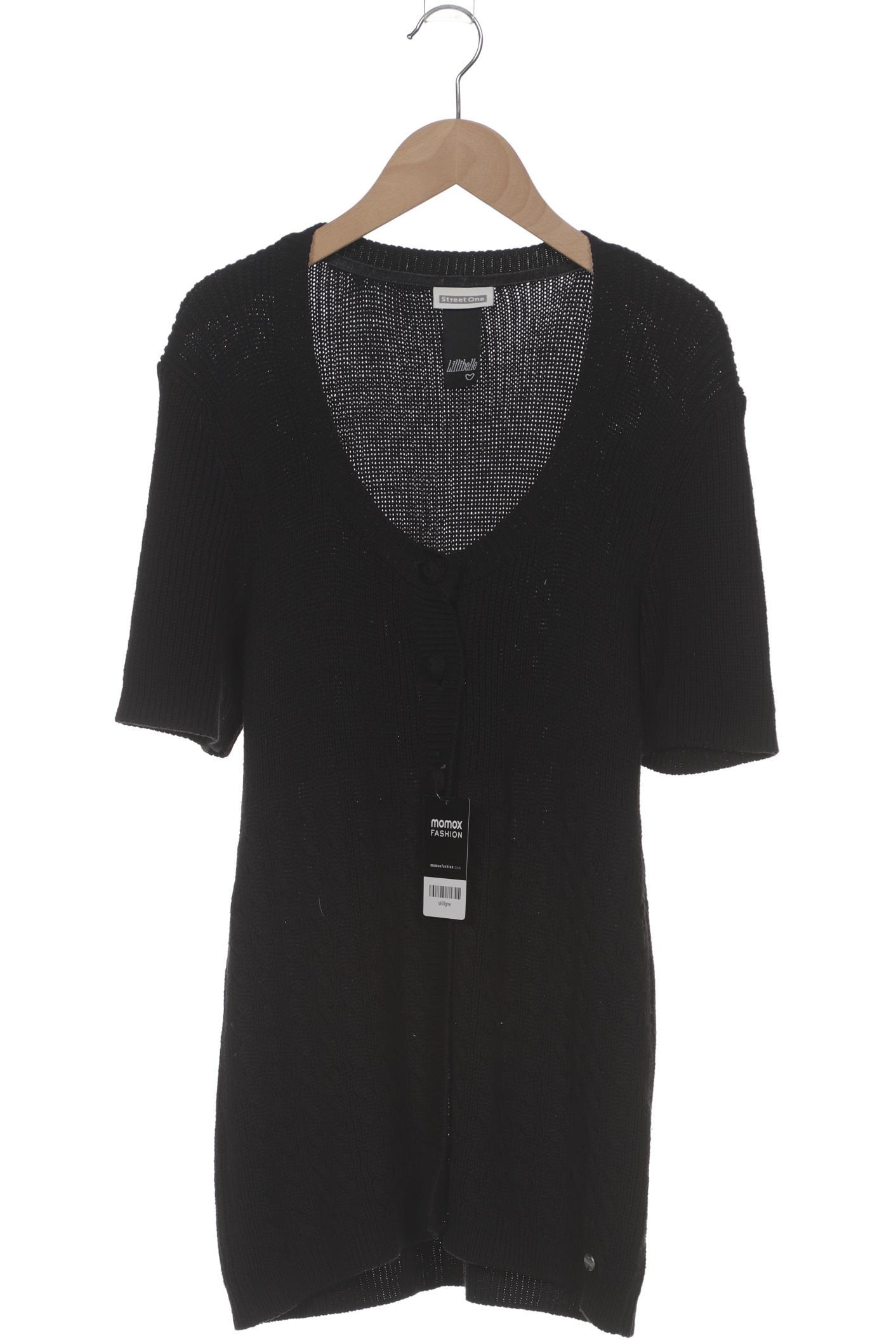 

Street One Damen Strickjacke, schwarz, Gr. 42