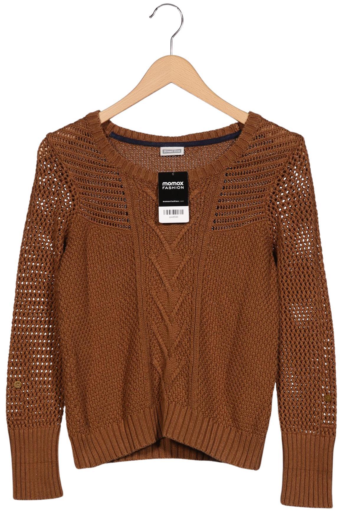 

Street One Damen Pullover, braun, Gr. 38