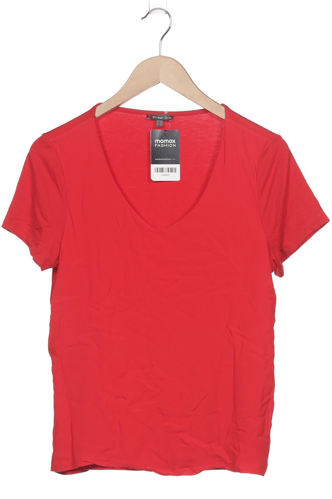 

Street One Damen T-Shirt, rot, Gr. 38