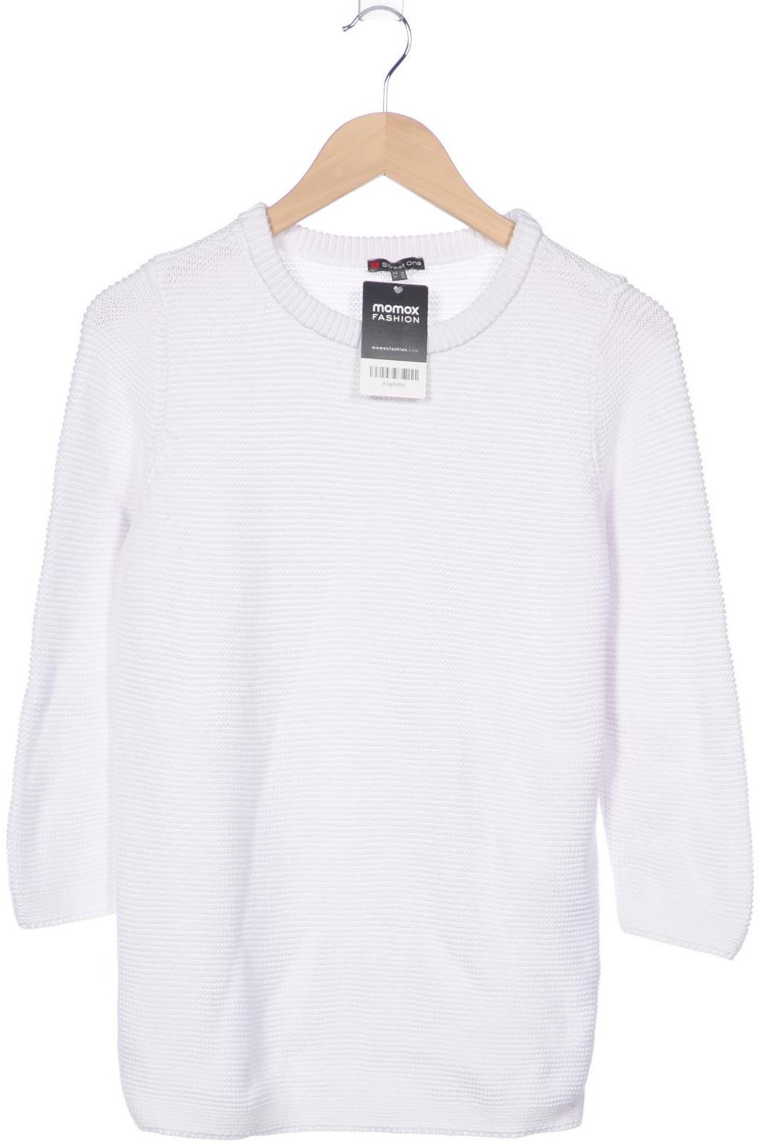 

Street One Damen Pullover, weiß, Gr. 38
