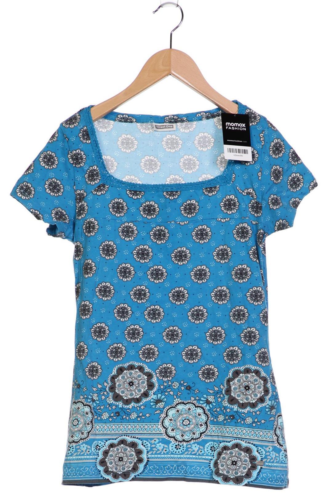 

Street One Damen T-Shirt, blau, Gr. 40