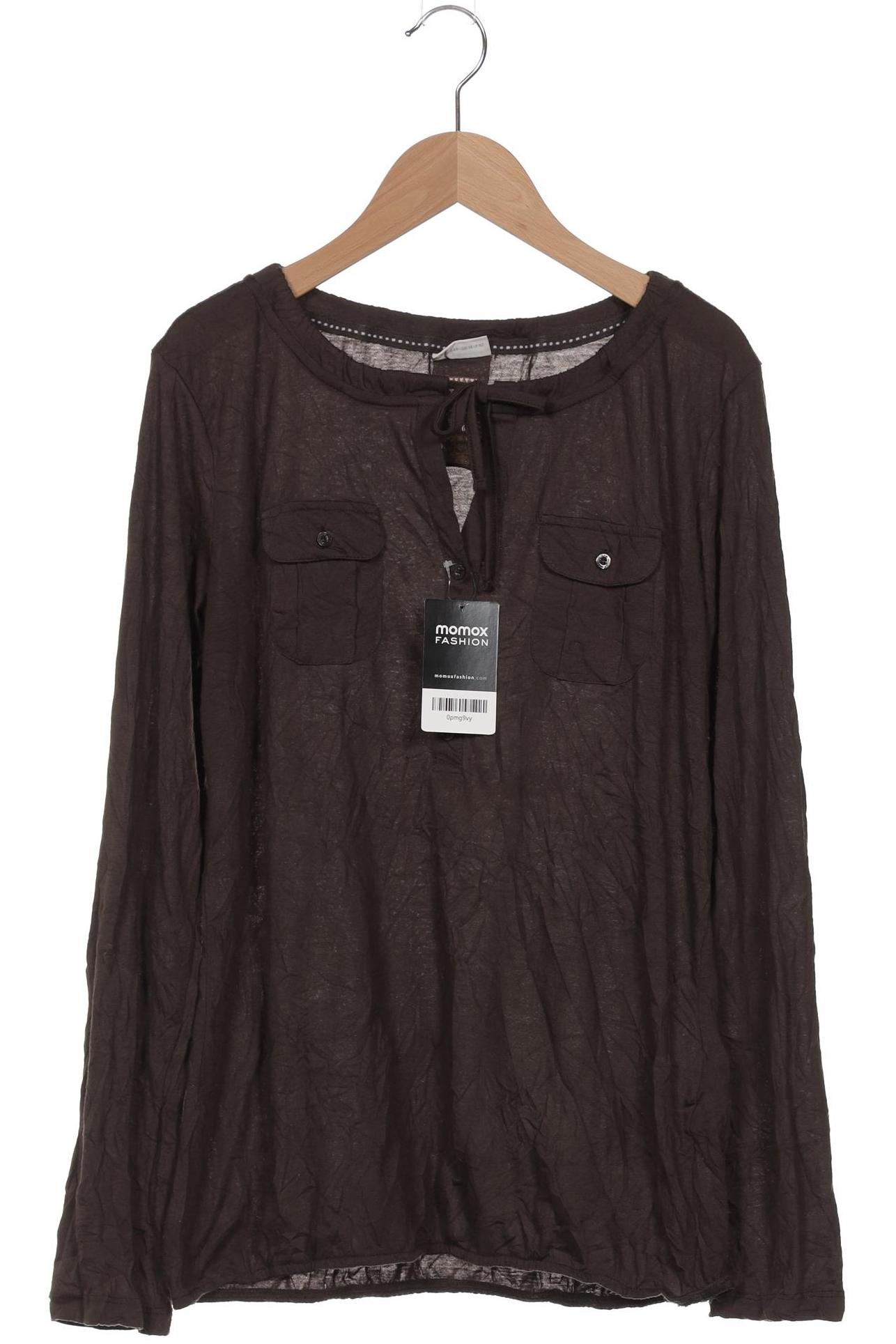 

Street One Damen Langarmshirt, braun, Gr. 40