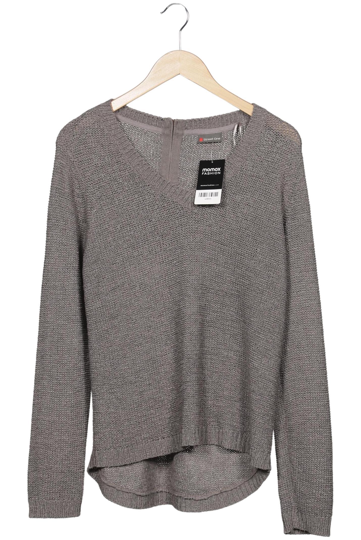 

Street One Damen Pullover, grau, Gr. 38