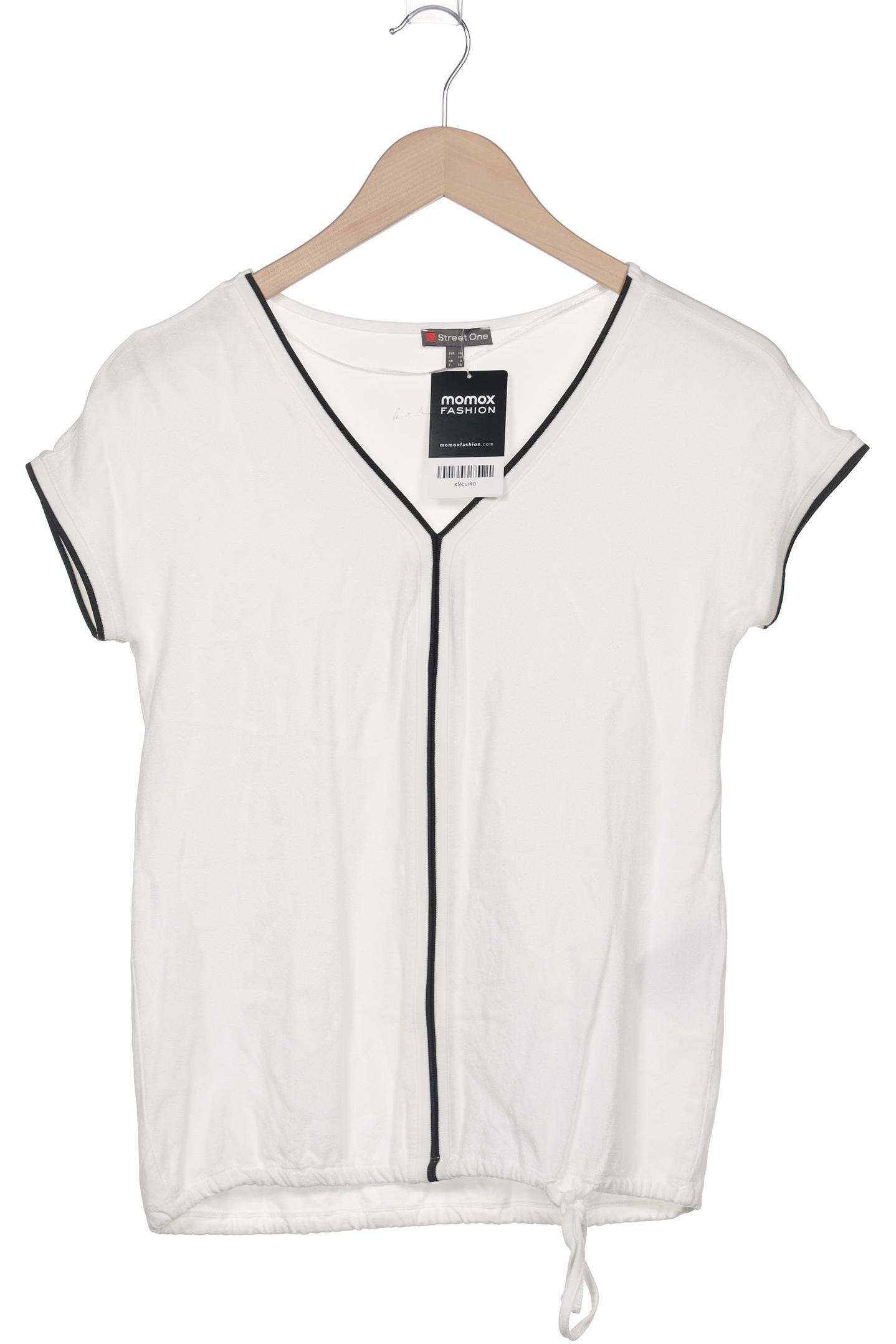 

Street One Damen T-Shirt, weiß, Gr. 34