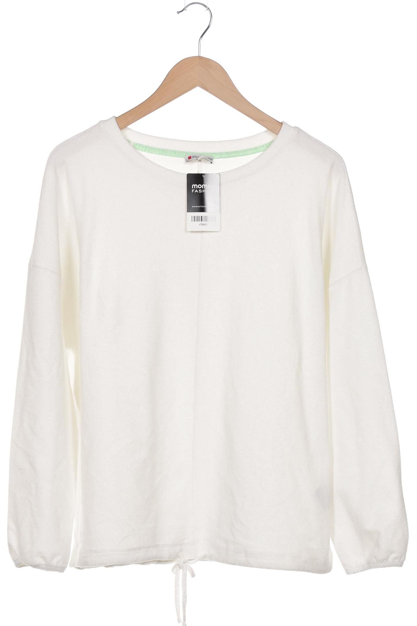 

Street One Damen Sweatshirt, weiß, Gr. 42