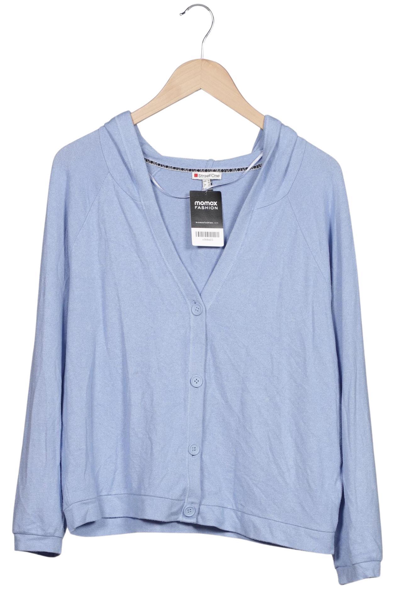

Street One Damen Strickjacke, blau, Gr. 42