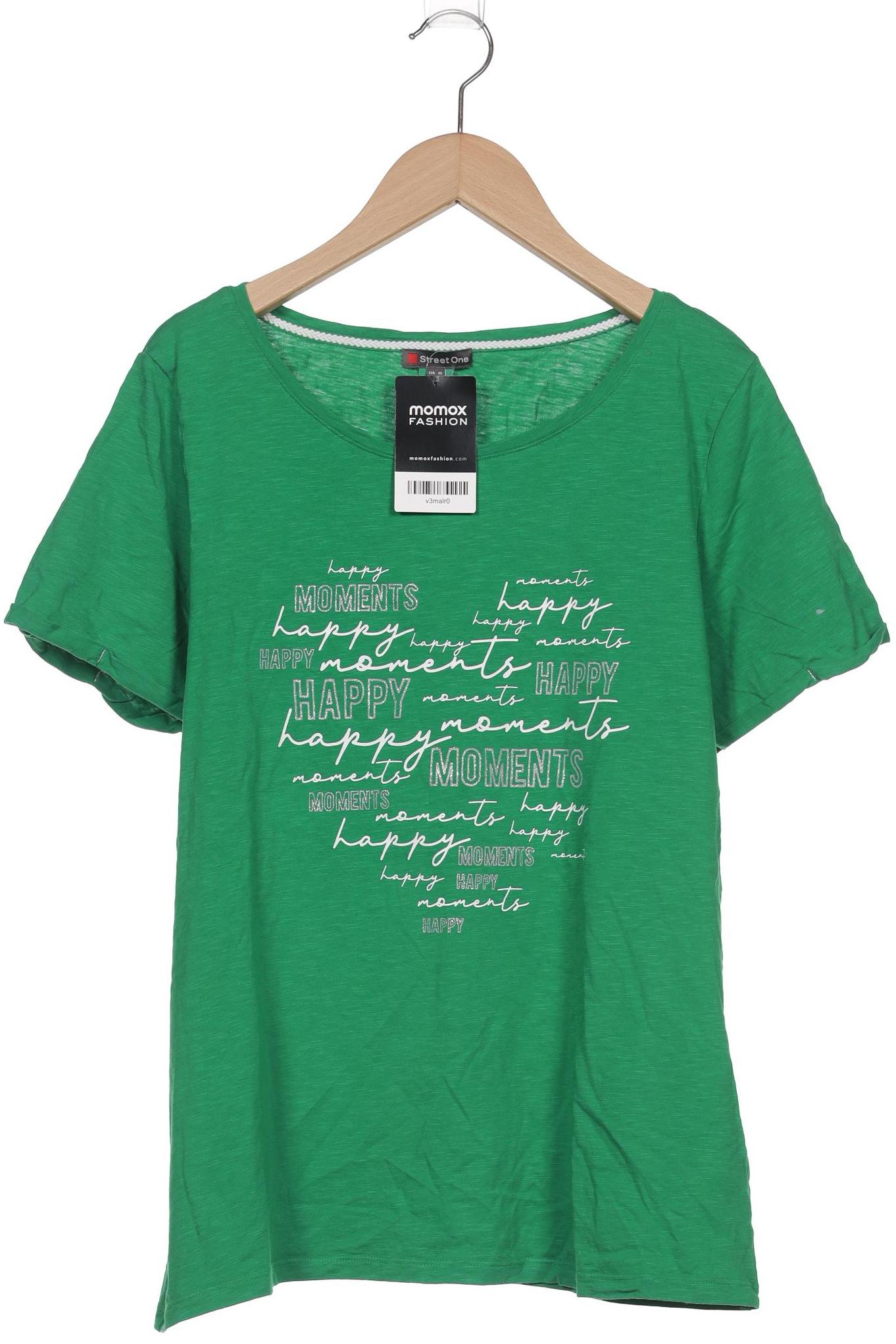 

Street One Damen T-Shirt, grün, Gr. 40